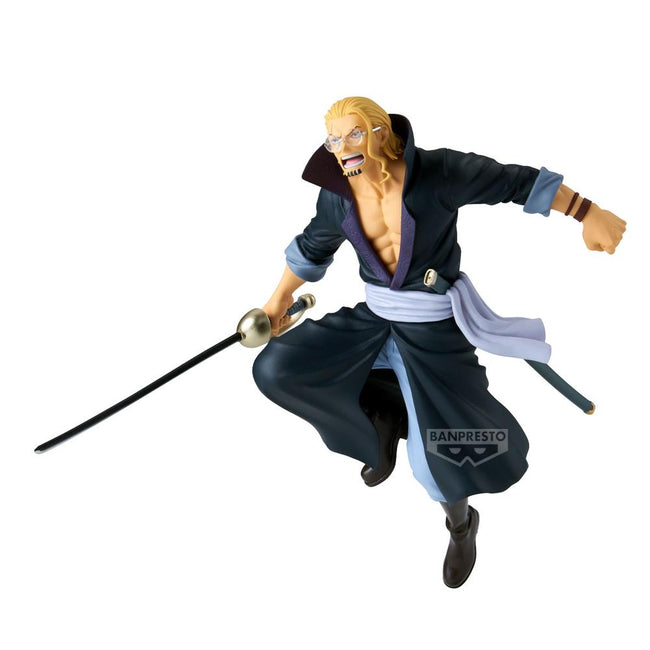 Figura Banpresto One Piece Battle Record Collection Silvers Rayleigh 16cm Hover Image