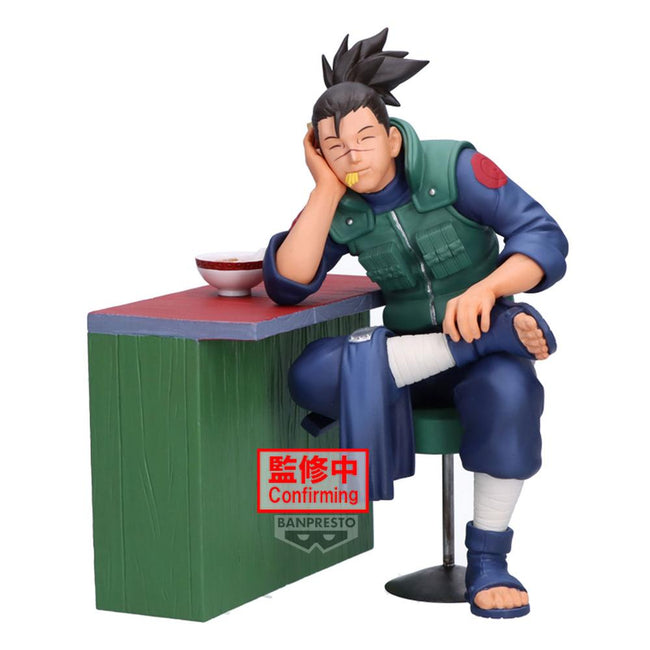 Figura Banpresto Naruto 72 Series Iruka Umino Hover Image