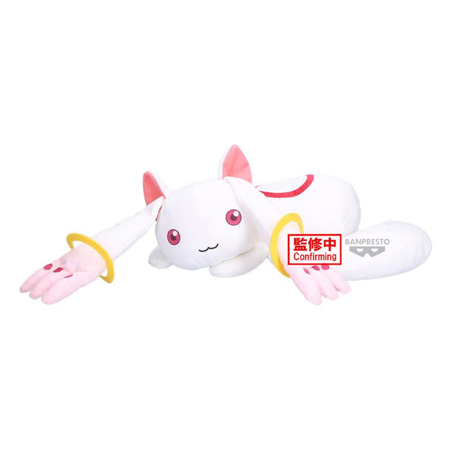 Peluche Banpresto Puella Magi Madoka Magica The Movie Rebellion Super Big Plush Kyubey Hover Image