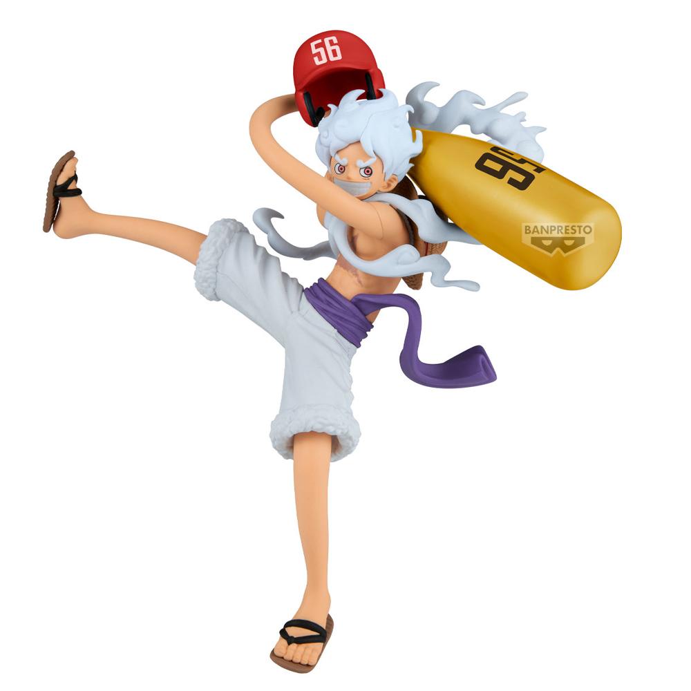 Figura Banpresto One Piece Battle Record Collection Monkey D.luffy Gear5 17cm