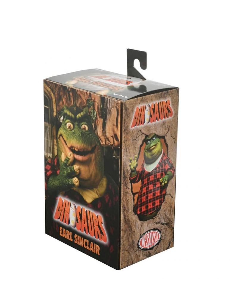 Ultimate Earl Sinclair Scale Action Fig. 18 Cm Dinosaurs