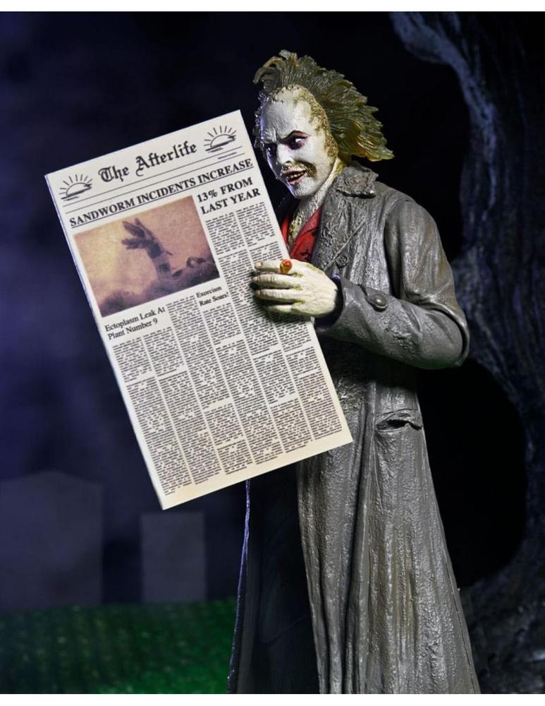 Ultimate Beetlejuice Tour Guide The Bio - Exorcist Scale Action Fig. 18 Cm Beetlejuice 1988