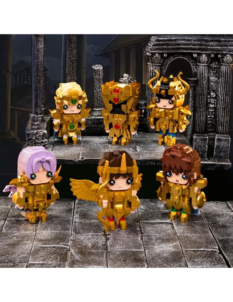 Libra Mini Set Construccion 13 Cm Saint Seiya
