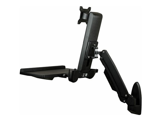Soporte De Pie Y Sentado Startech Vesa Hasta 24 Pulgadas 100x100mm Max 8kg