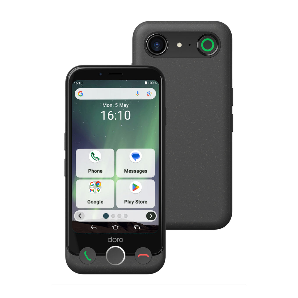 Telefono Movil Smartphone Doro Aurora A30 4g - 6gb - 128gb - 6.1 Pulgadas - Graphite