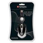 Raton Verbatim Go Mini Negro
