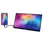 Monitor Led Portatil 14 Pulgadas Verbatim Ips - Fhd - Hdmi - Usb Tipo C - 60hz - 6ms