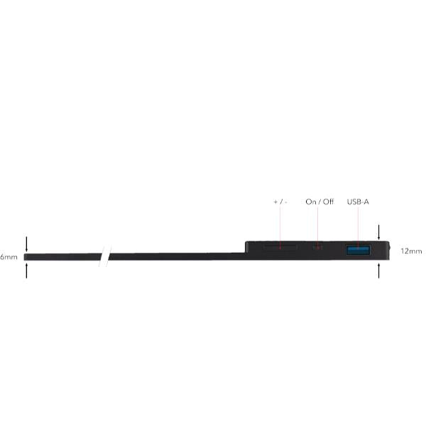 Monitor Led Portatil 17.3 Pulgadas Verbatim Ips - Fhd - Hdmi - Usb Tipo C - 30hz - 6ms