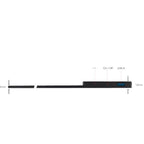 Monitor Led Portatil 17.3 Pulgadas Verbatim Ips - Fhd - Hdmi - Usb Tipo C - 30hz - 6ms