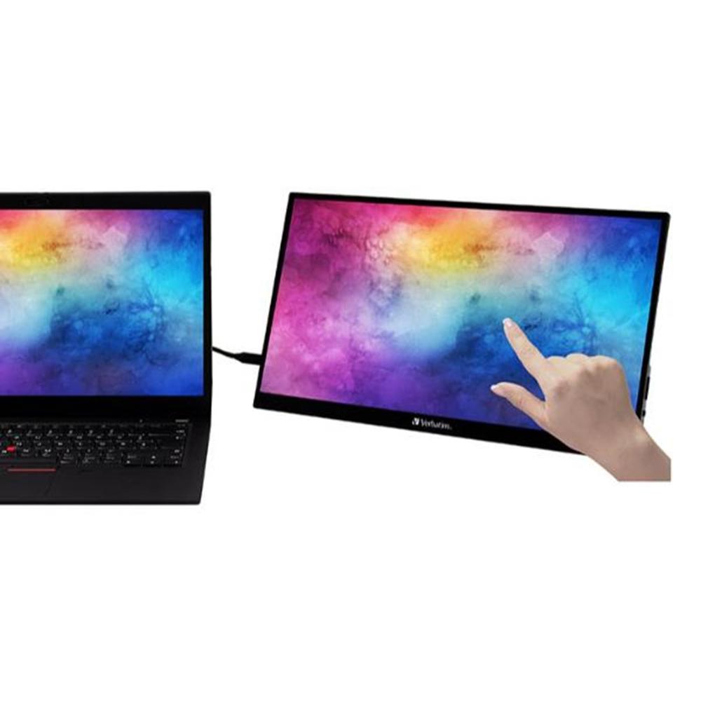 Monitor Led Portatil 15.6 Pulgadas Verbatim Ips - Fhd - Hdmi - Usb Tipo C - 30hz - 6ms