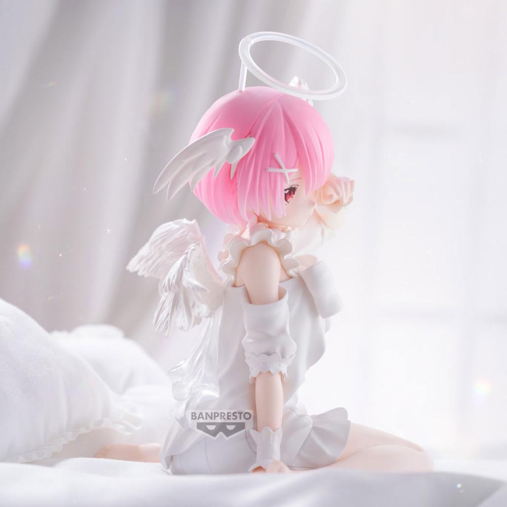 Figura Banpresto Re Zero Starting Life In Another World Relax Time Ram Sweet Angel Ver.