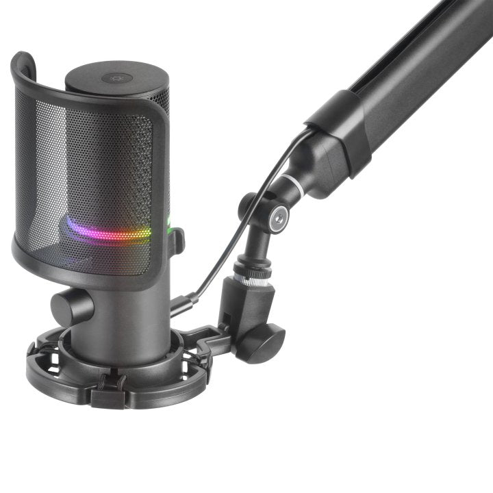 Microfono Mars Gaming Mmicxt Argb Negro