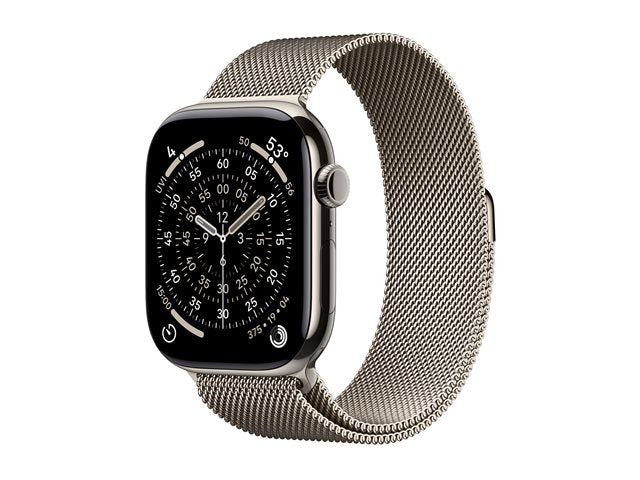 Smartwatch Apple Watch Series 11 gps + Cellular 46mm Natural Titanium Milanese Loop M - L