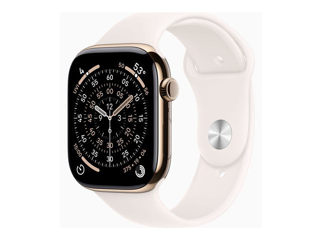 Smartwatch Apple Watch Series 11 gps + Cellular 46mm Gold Titanium Case Sport Loop M - L