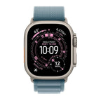 Smartwatch Apple Watch Ultra 3 gps + Cellular 49mm natural Titanium Case Blue Alpine Loop - S
