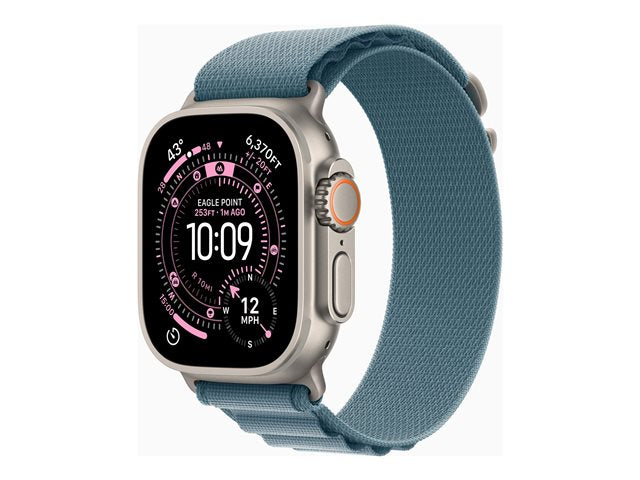 Smartwatch Apple Watch Ultra 3 gps + Cellular 49mm natural Titanium Case Blue Alpine Loop - S Main Image