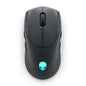 Raton Inalambrico Gaming Dell Alienware Tri - Mode Aw720m Gris