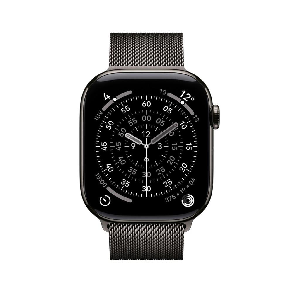 Smartwatch Apple Watch S11 gps + Cellular 46mm Slate Titanium Case Slate Milanese Loop M - L