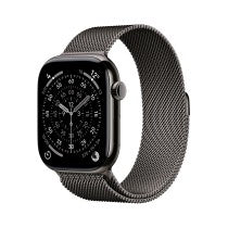 Smartwatch Apple Watch S11 gps + Cellular 46mm Slate Titanium Case Slate Milanese Loop M - L