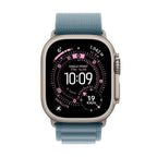 Smartwatch Apple Watch Ultra 3 gps + Cellular 49mm natural Titanium Case Blue Alpine Loop - L