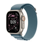 Smartwatch Apple Watch Ultra 3 gps + Cellular 49mm natural Titanium Case Blue Alpine Loop - L