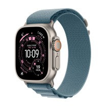 Smartwatch Apple Watch Ultra 3 gps + Cellular 49mm natural Titanium Case Blue Alpine Loop - L