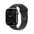Smartwatch Apple Watch S11 gps + Cellular 42mm Slate Titanium Case Black Sport Band S - M