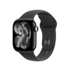 Smartwatch Apple Watch S11 gps 42mm Jet Black Aluminium Case Black Sport Band M - L