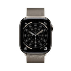 Smartwatch Apple Watch S11 gps + Cellular 46mm Natural Titanium Case Natural Milanese Loop S - M