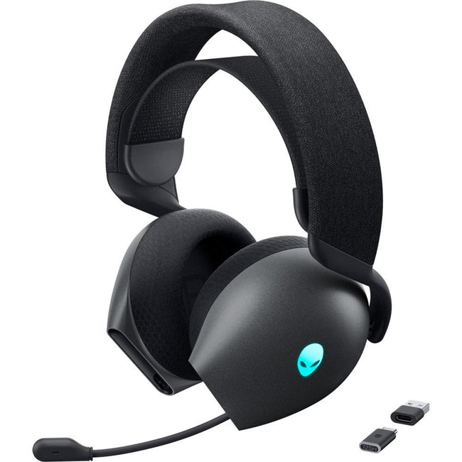 Auriculares Gaming Dell Tri - Mode Inalambrico Negro Hover Image