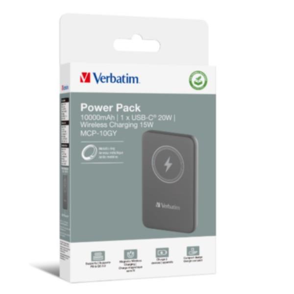 Powerbank Verbatim 10000mah Gris