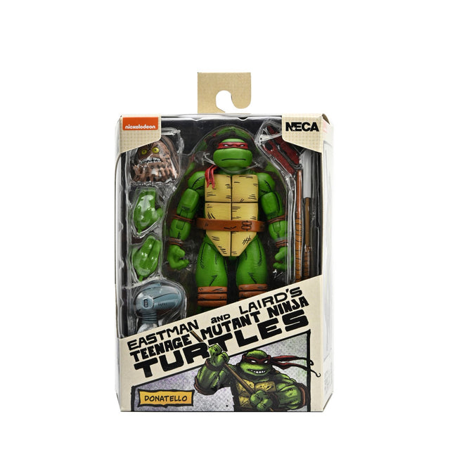 Figura Neca Teenage Mutant Ninja Turtles Mirage Comics Donatello Scale Action 18cm Hover Image