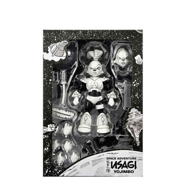 Figura Nega Usagi Yojimbo Space Usagi Yojimbo Black & White Ver. Scale Action 18cm Hover Image