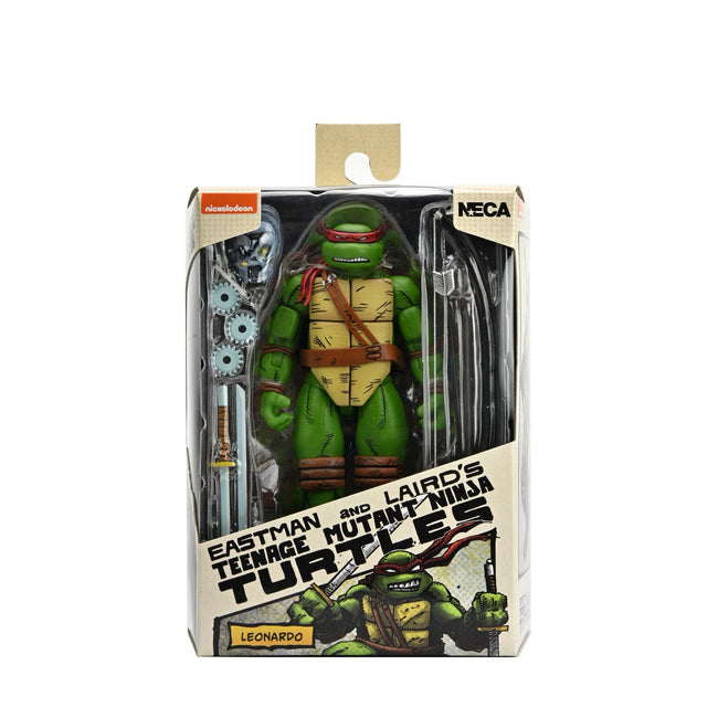 Figura Neca Teenage Mutant Ninja Turtles Mirage Comics Leonardo Scale Action 18cm Hover Image