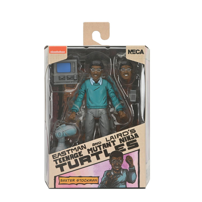 Figura Neca Teenage Mutant Ninja Turtles Mirage Comics Baxter Stockman Scale Action 18cm Hover Image