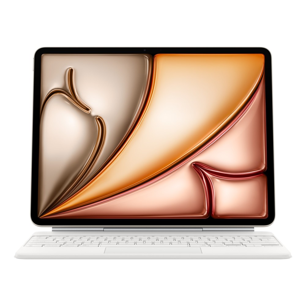 Teclado Apple Magic Keyboard Para Ipad Air 13 Pulgadas Blanco Portugues