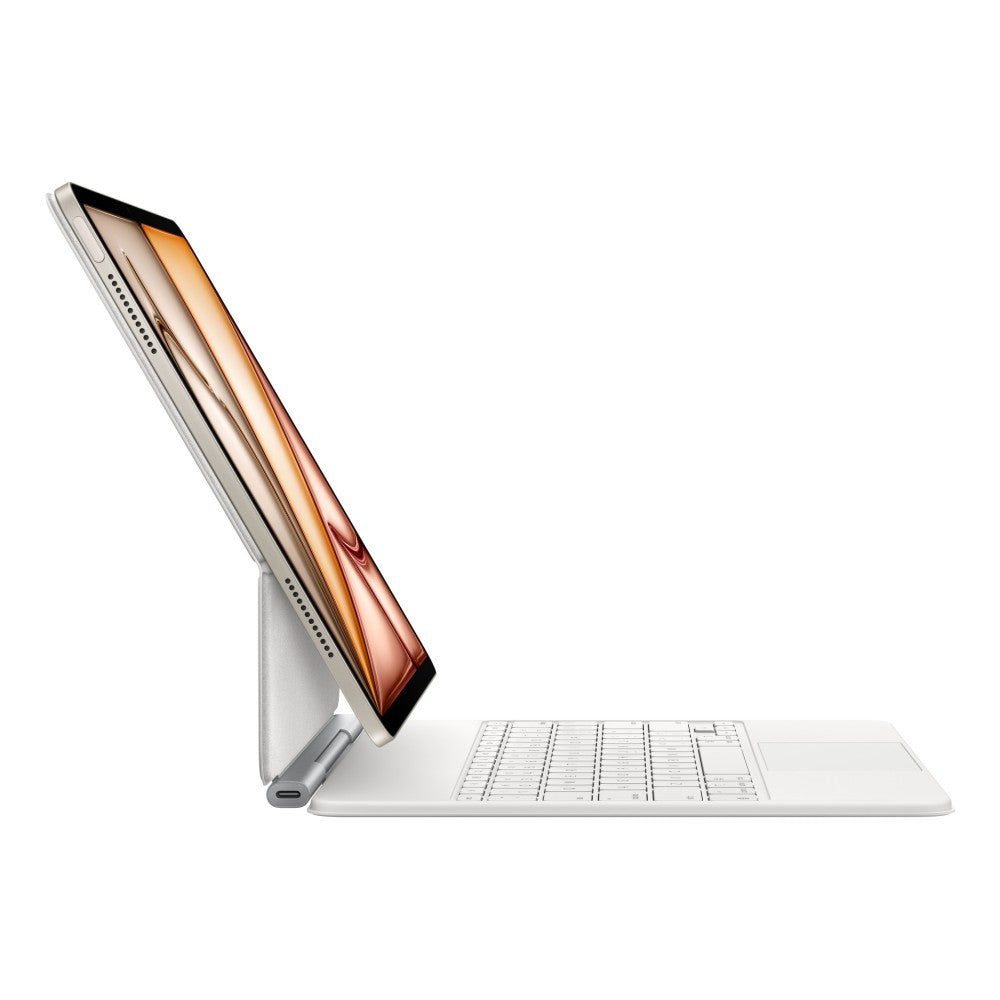 Teclado Apple Magic Keyboard Para Ipad Air 13 Pulgadas Blanco Portugues