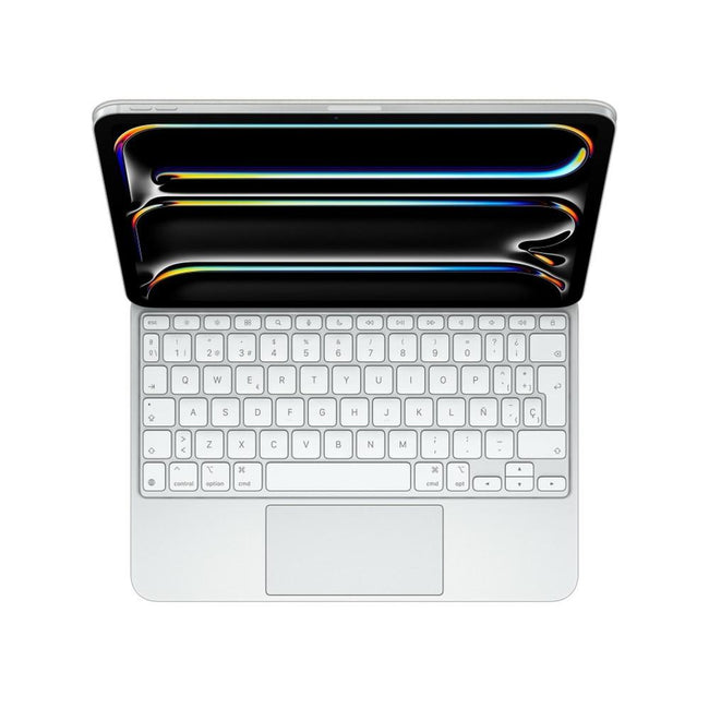 Teclado Apple Magic Keyboard Para Ipad Pro 11 Pulgadas M4 Inalambrico Blanco Reacondicioando Hover Image