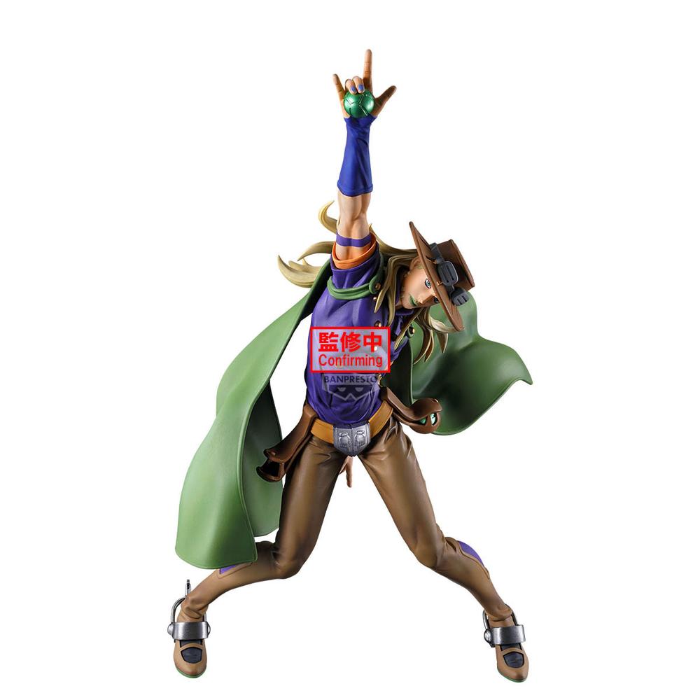 Figura Banpresto Jojo's Bizarre Adventure Steel Ball Run Mometria Gyro Zeppeli