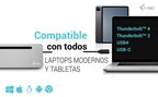 Docking Station I - Tec Usb Tipo C 12 En 1 + Cargador 100w