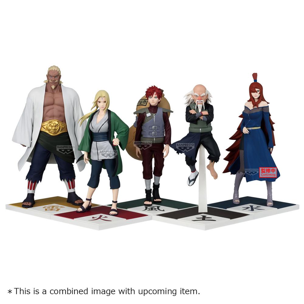 Figura Banpresto Naruto Shippuden Mizukage Mei Terumi 18cm