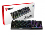 Teclado Gaming Msi Gk30 Negro