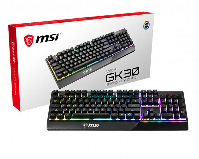 Teclado Gaming Msi Gk30 Negro Main Image