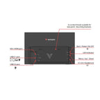 Monitor Led Portatil 15.6 Pulgadas Verbatim Ips - Fhd - Hdmi - 60hz - 10ms - Vesa 75x75 - Tactil