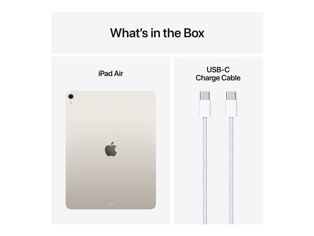 Apple Ipad Air 8gb 1tb Wifi Starlight 13 Pulgadas - Ips - 12mpx