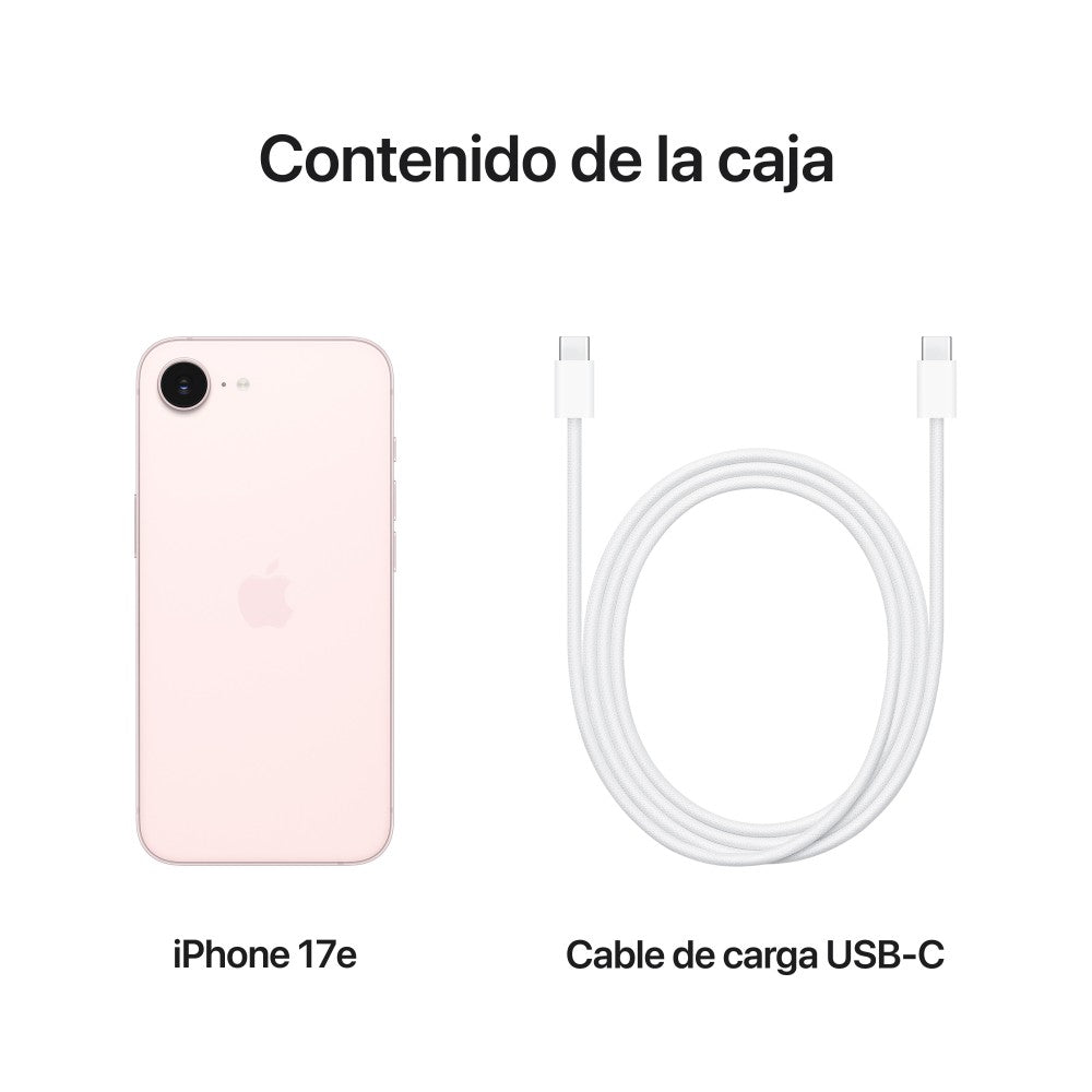 Movil Apple Iphone 17e 512gb Soft Pink