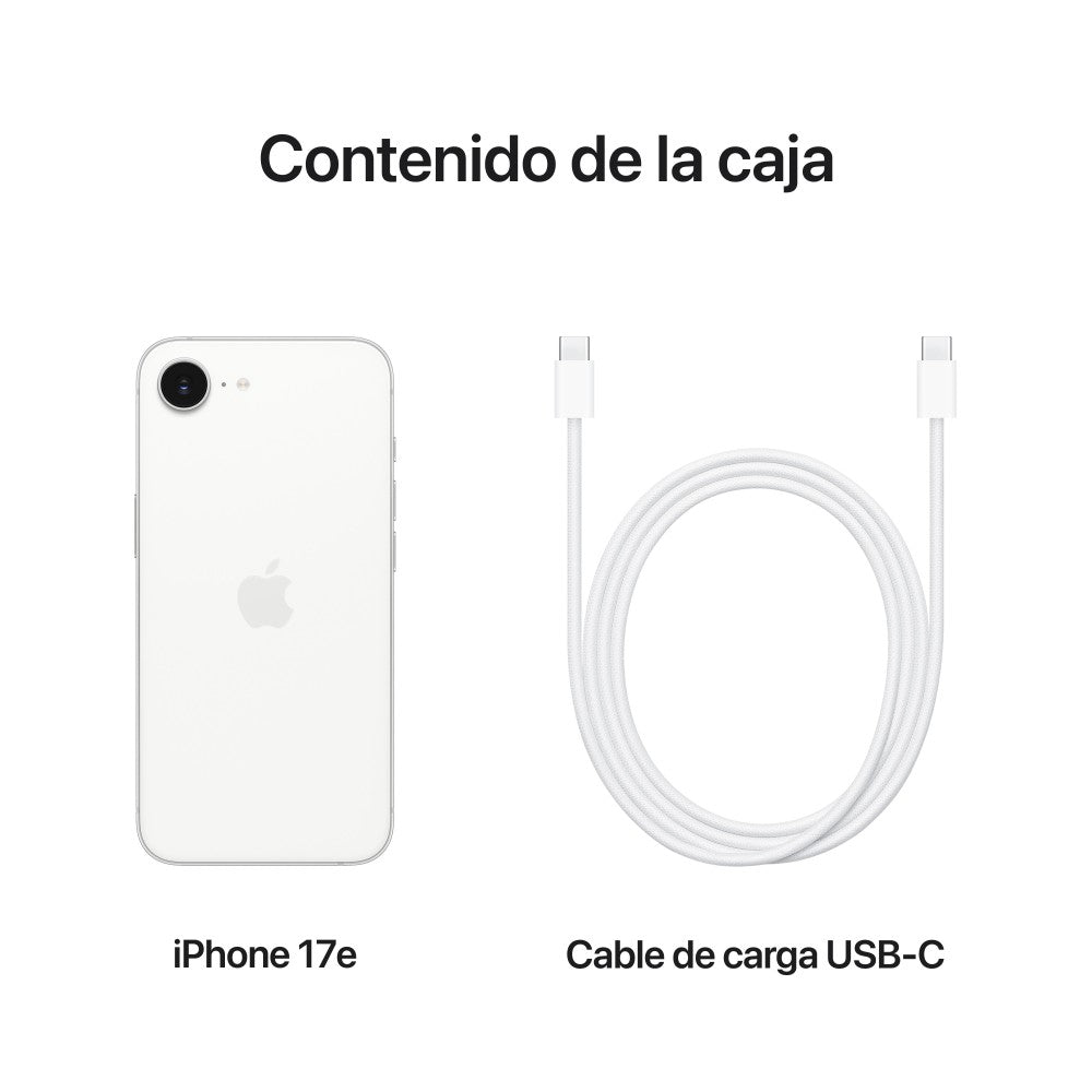 Movil Apple Iphone 17e 256gb White