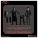 Set 2 Figuras Mezco Toyz The Crow 5 Points The Crow Deluxe 10cm