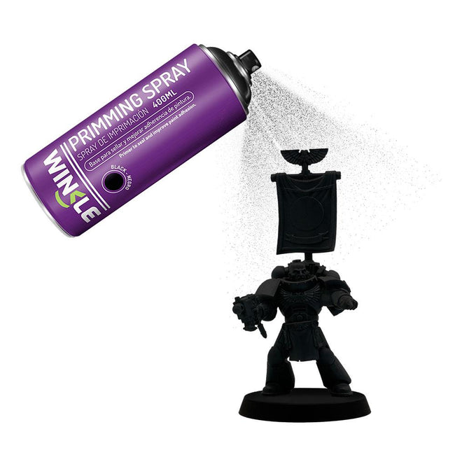 Spray Imprimacion Winkle Negro - 400ml - Impresora 3d Hover Image