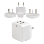 Cargador Pared Startech Usb2pacwh 17w 2x Usb Tipo A Blanco